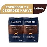 Davidoff Cafe Espresso 57 &Ccedil;ekirdek Kahve 2X500 G