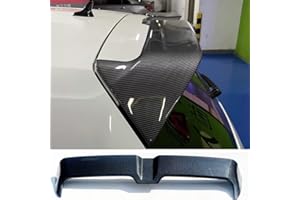 ENFILY Car Rear Spoiler for VW Golf 7/7.5 GTI 2014-2020, Auto Roof Decoration Tail, Tailgate Boot Lid Wing Modified Styling Kits Accessories (carbon fiber)