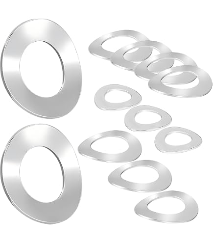 Ressorts à Disque (rondelles Belleville) Acier 60Si2MnA - Norme DIN 2093, Diamètres Ext. 8-140 Mm, Int. 4.2-72 Mm - 4