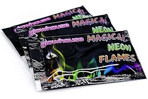 The Glowhouse Magic Neon Flames Mystical Fire Colourant (10 Pack)