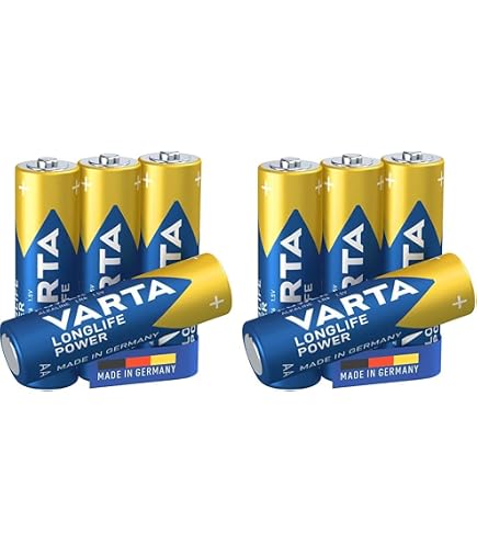 VARTA AA Batterien, 12 Stück – Longlife Power Alkaline, 1,5V, Made In Germany, Für Spielzeug & Geräte