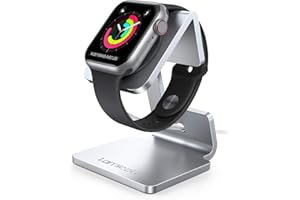 ‎LAMICALL Lamicall Stojak na Apple Watch - Desktop iWatch Uchwyt na stojak Stacja dokująca do ładowania Zaprojektowany dla Apple Watch Series SE, iWatch Series 6, 5, 4, 3, 2, 1, iWatch 44mm / 42mm / 40mm / 38mm