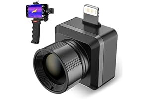 Xinfrared T2 Pro Monocular de Visión Nocturna, Cámara Termográfica para iOS, Resolución de 256X192, Longitud Focal de 13mm, Campo de Visión de 13.6X10.2, Seguimiento de Puntos Calientes para Caza