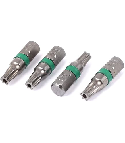 Sourcing Map T15 Torx Sicherheits Bits – 4er Set, 25mm Länge, Für Handy & Laptop-Reparatur