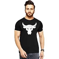 Leotude Regular Fit Half Sleeve Printed Men's T-Shirt Holi Special