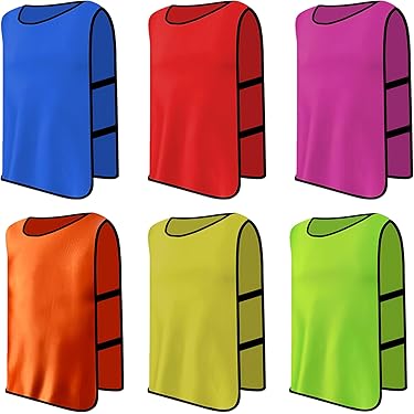 Lot De 10 Bavoirs En Maille Pour Football, Rugby, Hockey