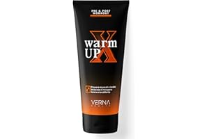 VERNA WarmUP X - Gel Riscaldante Sportivo - Prepara Muscoli e Articolazioni - Favorisce il Recupero - Extra forte - 100ml