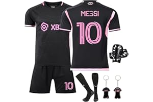 RONRONNER Fußballtrikot für Kinder,Trikot Fussball Jungen,Jersey Fußball Trikot Heim Auswärtstrikot,Fussball Trikot Kinder Socken Set Erwachsene