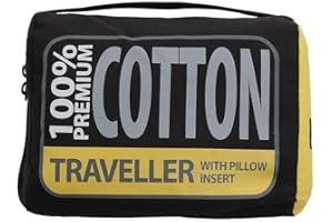 Sea to Summit Coton Traveller Pillow Insert - Drap de Sac de Couchage