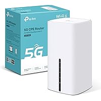 TP-Link Archer NX200 5G Router WiFi 6 AX1800Mbps, 5G Router with Sim Slot, Enjoy 5G Speed Sharing Everywhere,Gigabit Ports, P