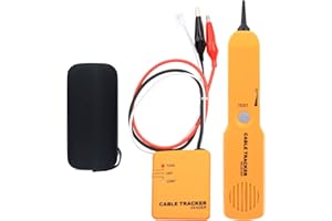 MEYUXG Durchgangsprüfer, Kabelsucher und Tongenerator, Netzwerkleitungssucher, Störungsfreier Multifunktions-Leitungssucher, Leitungssucher und Test des Durchgangs von Telefonleitungen