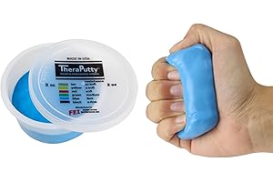 CanDo® TheraPutty antimicrobien - Pâte à malaxer - bleu (élevé)