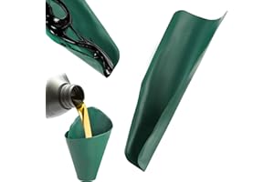 BREMOROU Oil Funnel Flexible Funnels For Automotive Use Reused Foldable Multi-Purpose Use Oil Change Draining Tool Spill-Free Guide Tool Draining For Trucks Motorcycles