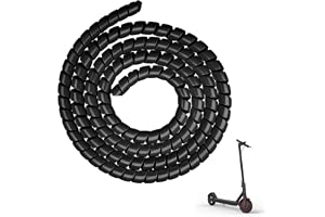 Gdraco Kabelskydd, kabelhantering, spiral, kabelskyddsrör, 1 m för Xiaomi M365/m365 Pro/Pro 2/1S elscooter/för Ninebot G30 Ma