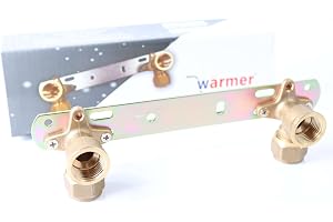 Wärmer System Konsol för Exponerad Duschkran Anslutning 1/2''X16mm pex