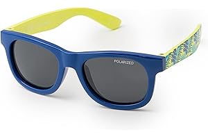 Kiddus Occhiali da Sole per Bebe, Bambino e Bambina, Polarizzati, per Bambini da 8-24 mesi, Protezione UV400 CAT3, Aste Flessibili senza BPA