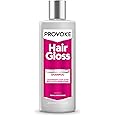PROVOKE Hair Gloss High-Shine Coat Shampoo 200 ml, Mirror Shine Transparent Glow Shine, Get Extra Care and Softness with an Added Colour Boost