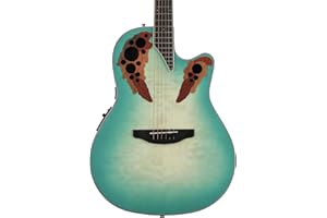 Ovation CE44X-9B Celebrity Elite Exotic Mid Depth Mint Burst/Natural Burst Mat Brillant