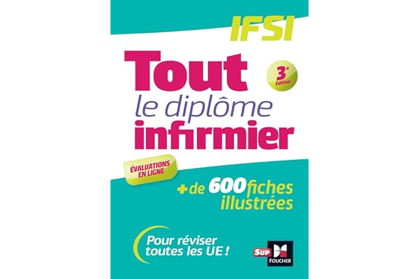 Tout le Diplôme Infirmier en fiches mémos - DEI - UE 1.1 à 6.2 - IFSI - Entrainement révision 3e Ed