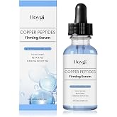 Copper Peptides Serum, Facial Peptides Serum, Anti-Aging Facial Serum for | Facial Peptides Serum for Facial Care, Reduces Fi