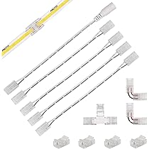 Ruban LED COB Blanc Chaud 9m - Intensité Variable 2700K, IRC90+, Avec App Et Télécommande - Pour éclairage Intérieur