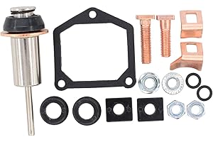 MOTOKU Starter Solenoid Rebuild Repair kit Plunger Spring Contact for Dyna Electra Glide Fatboy Heritage Softail Springer Road King Big Twin Sportster 1200 883