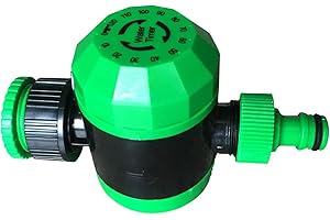 FADERR Bewässerungs-Timer Automatischer Garten Wasser-Timer Landwirtschaftliches Werkzeug, Gartenbewässerung Timer Controller Outdoor Garten Automatische Bewässerungssystem Wasser-Timer