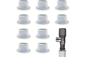 DZAY 10Stück Wasserhahn Lecksichere Dichtung, Wasserhahn Anschluss Dichtungsringe, Gummi Schlauch Unterlegscheiben, Duschschlauch Unterlegscheiben, Silikon-Rohstoffband für Wasserhahn