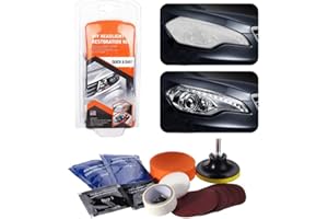 belupai kit de Restauration de Phare de réparations terne Restaurateur de lentilles de Phare pour Voitures vélos Motos