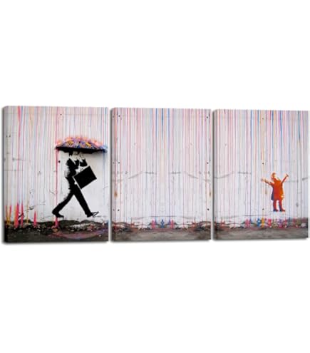 Stampa Su Tela Banksy Devolved Parliament – Quadro Murale Large 61x81 Cm, Scimmie Parlamento Brexit, Arte Di Strada - 4