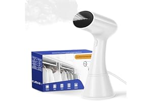 TOPRON Dampfglätter,20S Aufwärmzeit,1000W Steamer Dampfglätter mit 220ml Wassertank,Dampfbügeleisen für Kleidung in horizontaler & vertikaler Ausrichtung,Abnehmbarer Garment Steamer für Zuhause/Reisen