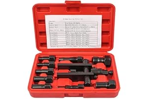 lcyen 10 Piece Bearing Puller,Wheel Bearing Removal Kit,Motorcycle Blind Bearing Puller Kit,Bearing Press Kit,Inner Bearing Removal Setfor Motorcycle and Automotive Repair