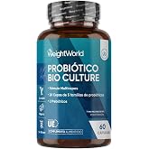 Probiotics and Intestinal Prebiotics 77 Billion CFU | 20 Bacterial Strains with Lactobacillus Salivarius, Lactobacillus Rhamn