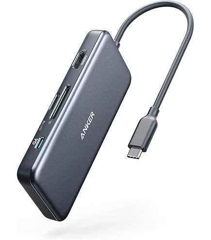 新品 Anker USB-C ハブ (7-in-2, for MacBook) Anker USB C Hub for MacBook, 7-in-2 with 4K HDMI, Compatible