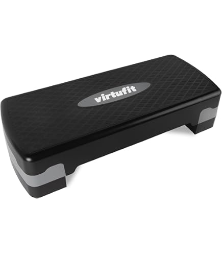 Stepper Fitness Stepper D'Aérobic 2 Niveaux 27 " Pour Exercices De Cardio, Gym HB022 Step Sport