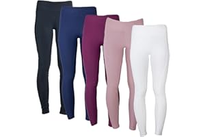 MS-Trachten Tessa - Mallas de equitación para niños (silicona, con bolsillo para el teléfono)