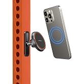 APPS2Car Magsafe Spor Salonu Manyetik Telefon Tutucu - 360 Ayarlanabilir, &Ccedil;ift Mıknatıs, Alaşım Taban/Eklem - Magsafe iPhone 