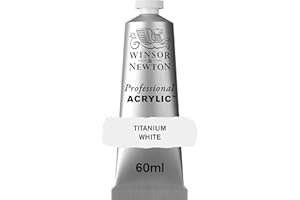 Winsor & Newton 2320644 60 ml Professional Acrylic Colour - Titanium White