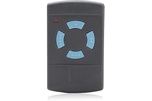 PEACEKING Mando a distancia universal para garaje HSM4 868 MHz - Compatibilidad extendida con Hörmann HS1, HS2, HS4, HSZ1, HSZ2, HSP4, HSD2 - Rendimiento fiable y duradero - Diseño ergonómico con 4 botones