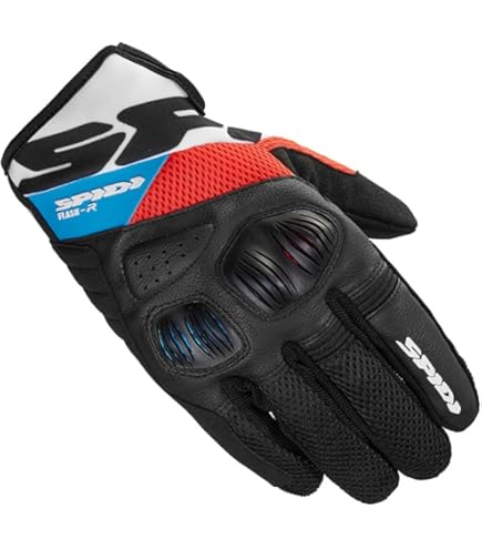 Guanti Moto SPIDI G-CARBON - Pelle Con Touchscreen, Protezione Nocche In Carbonio - CE Certified - Foto 8