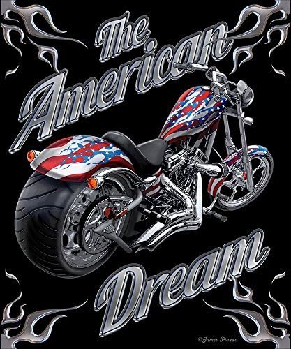 JQ Licensing "The American Dream" Silk Touch Throw Blanket