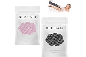 VUTLACE Bliassali Exfoliating Shower Towel, Body Scrub Glove for Smooth & Glowing Skin (Pink+Black)
