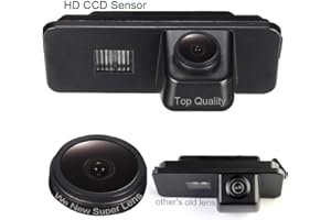 NAVINIO 1280 * 720 cámara de Marcha atrás Cámara de Visión Trasera Replacement for Skoda VW Beetle Passat CC Polo Golf Scirocco Phaeton Seat Leon Superb Kombi LUPP