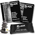 GPQ - Hotel Amenities Kit | Black Line Pack | Shower Gel + Shampoo + Soap Bar Set | Bulk Buy 100 Units x 3 | Travel Size Toiletries | Paraben Free | Miniatures for Apartment, AirBnB, B&B, Let, Guests
