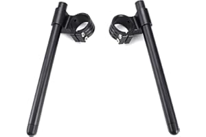 Fullibars Φ52mm semimanillares per moto horquilla Ø 52mm cafe racer semi manillares elevados 2.5cm tubos Ø 22.2mm aluminio