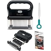 Batticarne In Acciaio Inossidabile A Doppia Faccia - Martello Per Bistecca E Carne Di Maiale Con Manico Lungo 28 Cm - Utensile Da Cucina Professionale - 3