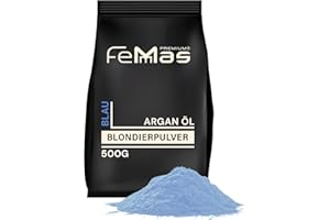 FemMas - Biondo in polvere ultra forte, 500 g, blu in sacchetto (1 sacchetto)