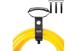 APROMISITH Verlängerungskabel Schlauch-Organisierer mit Griff 3er Pack (27") Verlängerungskabelhalter für Poolschläuche, Gartenschläuche (sortierte Packung)