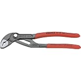 KNIPEX Cobra&reg;, su pompası pensesi | Boru anahtarı, krom vanadyum, atramentize edilmiş pas koruması, 180 mm, 87 01 180