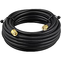 Cavo Coassiale RG174 SMA 3m + Adattatori Boobrie - Per Antenne WiFi, GPS, Radio Amatoriali - Foto 6